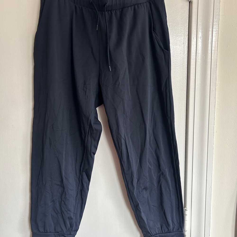 Senita Athletics Navy Track Pants